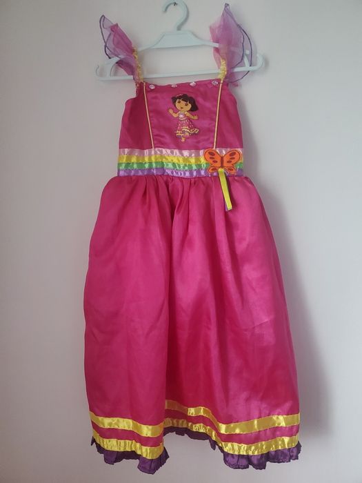 Sukienka dziewczęca na bal przebierańców rozm 104 dora