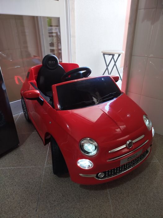 Carro Criança Fiat 500 bateria nova