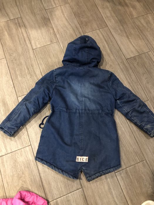 Демісезона куртка джинсова 128-134