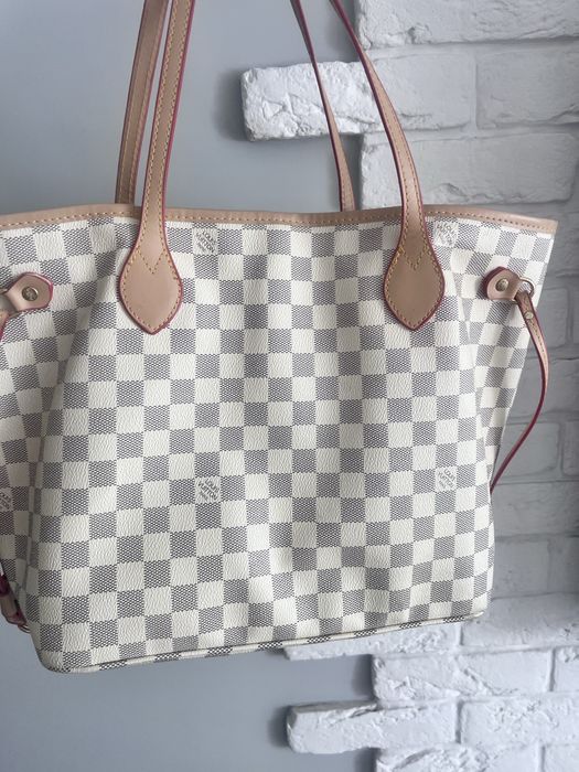 Torebka shoperka Lv neverfull bag szachownica kratka
