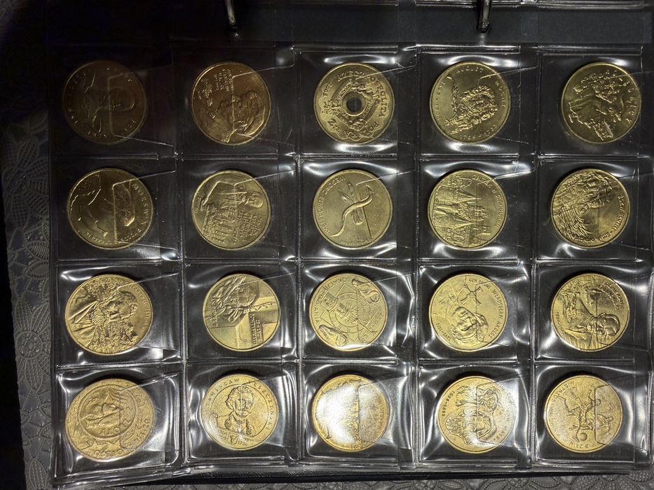 Komplet 2 zł okolicznościowe od 1996r 254 MONET Zygmunt August