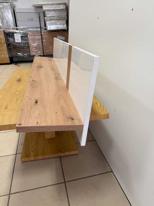 Półka ścienna 140 cm TULUZA Biały  Powystawowy