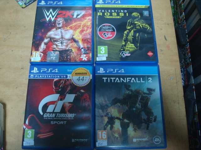 7 jogos originais  ps4 playstation 4 GTA 5 ETC