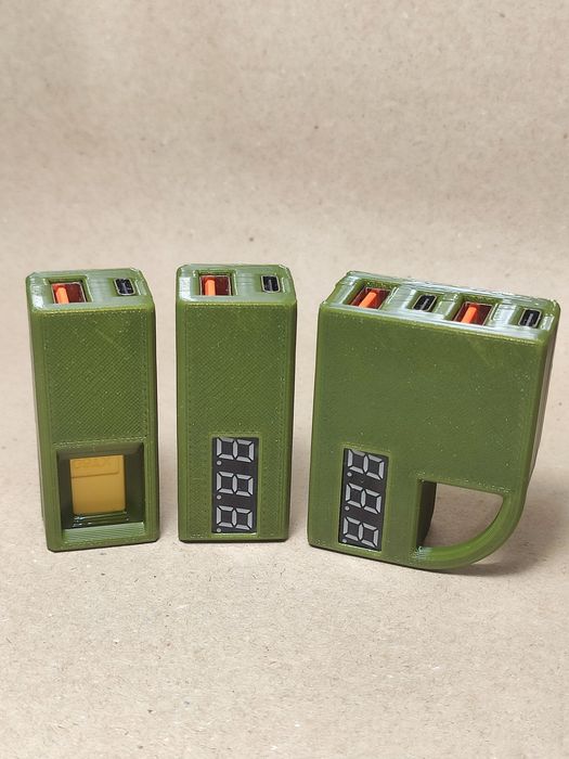Адаптер XT60 - 1-2xUSB-C/1-2USB-A для FPV батарей 2-6S, 30W