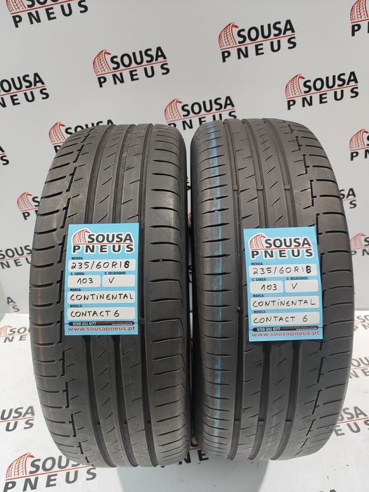 2 pneus como novos 235-60R18 Continental - Oferta dos Portes