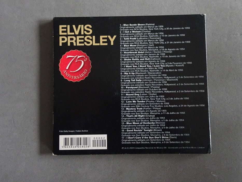 CD - Elvis Presley - 75º aniversário