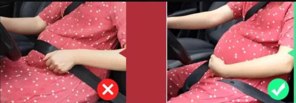 Ремінь для пiдтримки живота в автомобиле