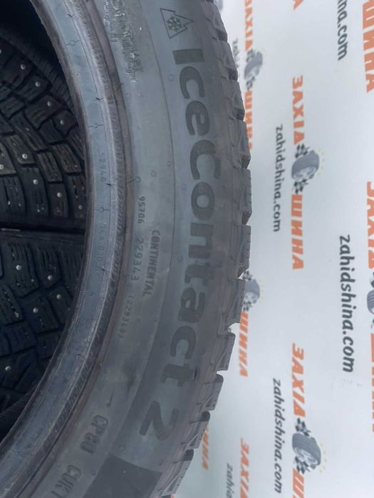 вживані зимові шини 2+2 235/45R18 + 245/45R18 Continental шиповка 4шт
