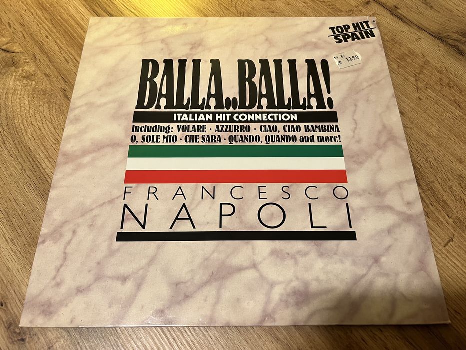Francesco Napoli Balla Balla winyl Italo Disco  BCM  1987
