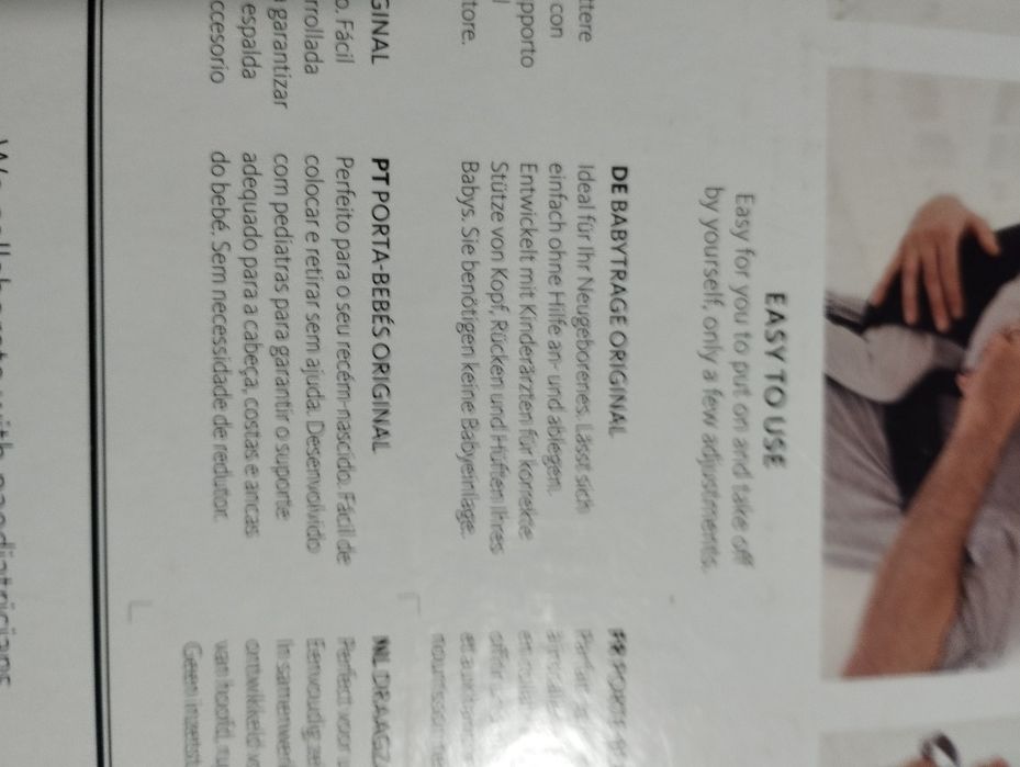 Marsúpio Baby Bjorn ki