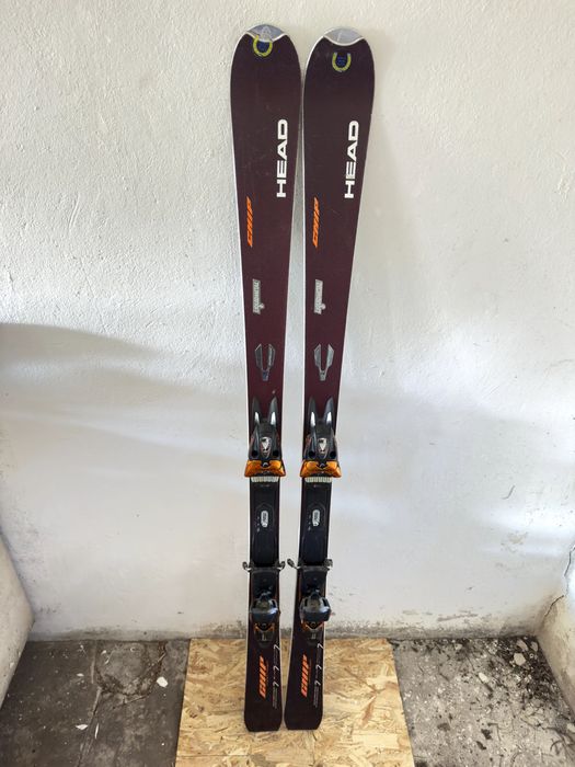 24 - Narty Head Chip Liquidmetal 163 cm + wiązania