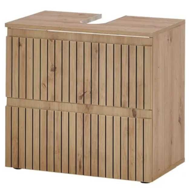 Zestaw szafek łazienkowych 4-częsciowy dąb Artisan