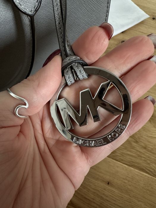 Michael Kors Sutton oryginalna szara nowa z metką skóra saffiano