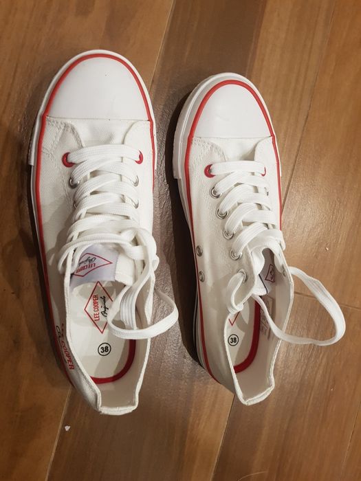 Tenisówki Lee Cooper białe nowe rozm.38