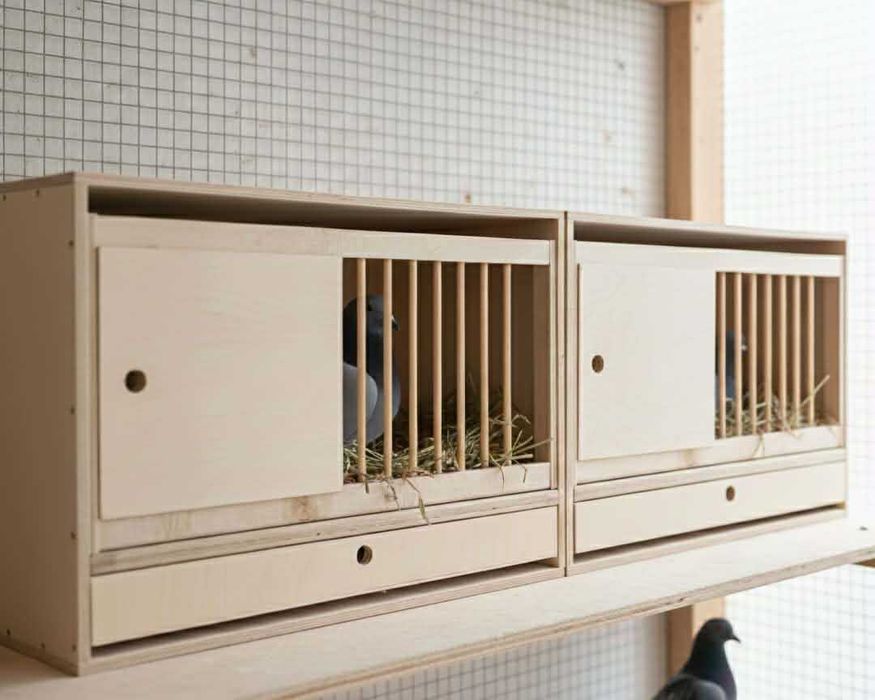 Cele lęgowa dla gołębi cele lęgowe regały gołębnik ramka ruszt