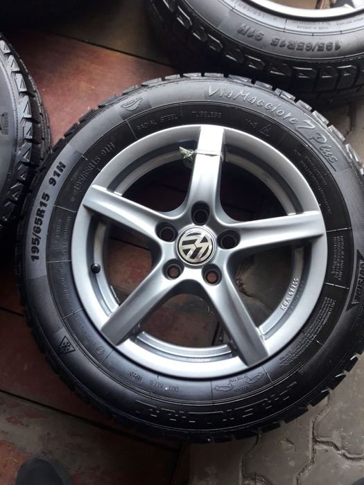 Легкосплавные диски с зимней резиной