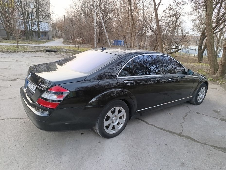 Mercedes-Benz S550 W221 gaz