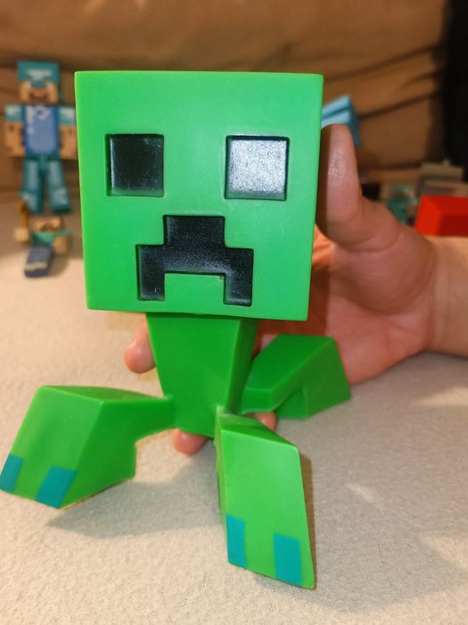 Minecraft figurki breloki mix