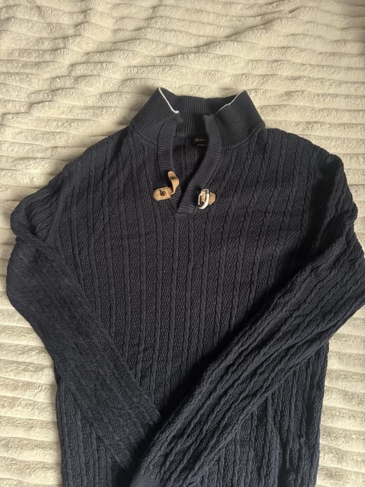 sweter męski kaszmir i wełna massimo dutti