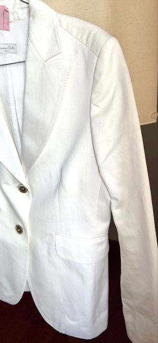 Casaci branco Massimo Dutti