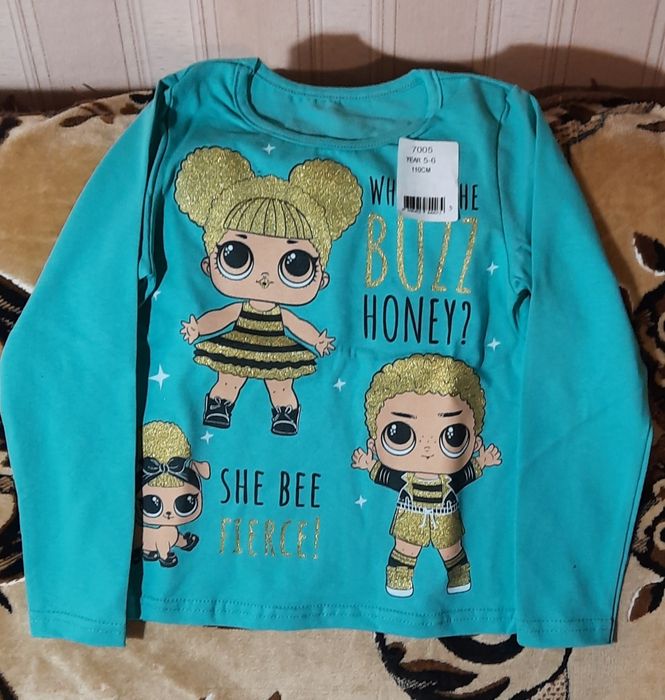 РОЗПРОДАЖ!Світшоти, джемперар.98-134, начос, фулікра, дівчинка