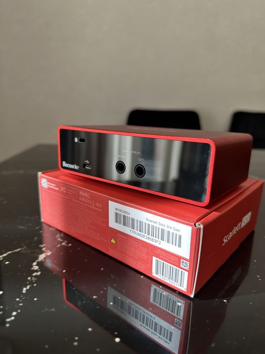 Focusrite solo gen3