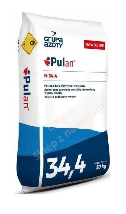 Saletra Amonowa Pulan Worek 30kg nawóz azotowy na trawę i do ogrodu
