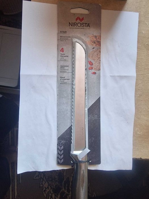 Nóż do chleba Nirosta Star 34/20 Fackelmann 41833