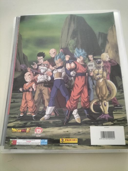 Coleção completa de Trading Cards Dragon Ball Super