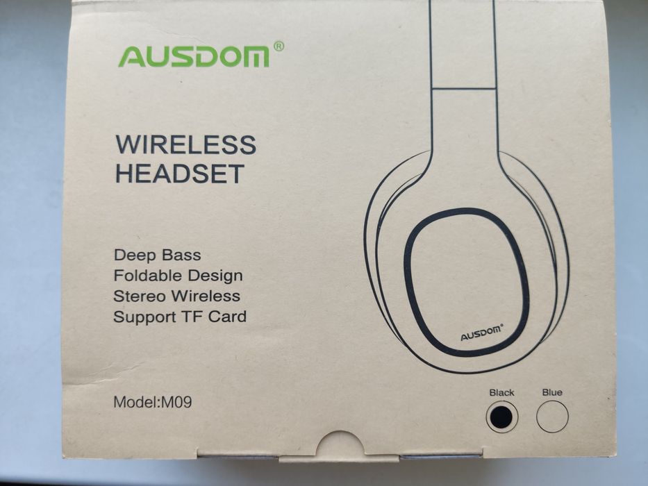 Проводные и блютус 4.2 наушники фирмы AUSDOM