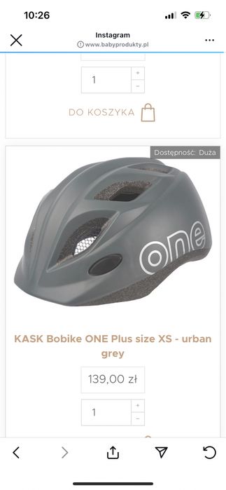 Fotelik rowerowy Bobike + kask