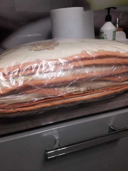 Pościel niemowlęca dziecięca . Baldachim z ochraniaczem Nowa