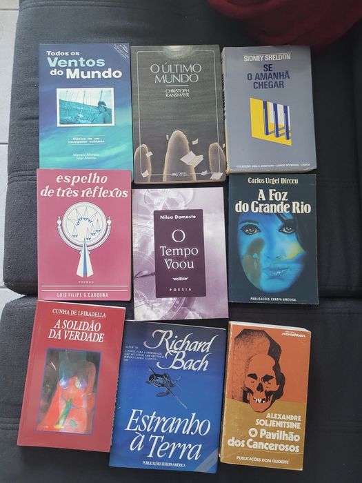 Vários temas de títulos de livros