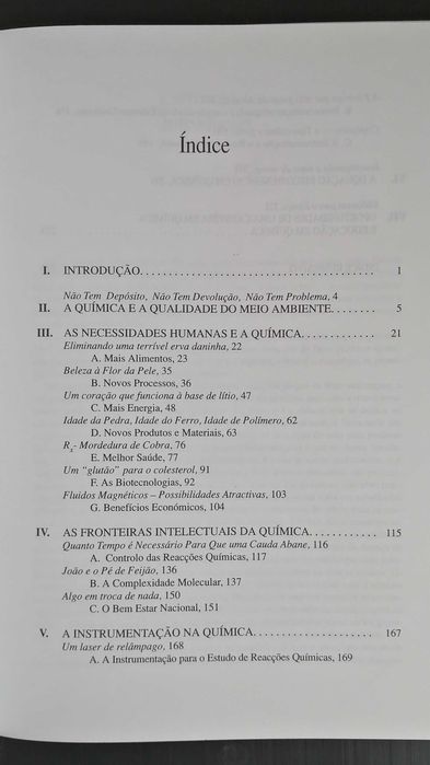 Livro Oportunidades em Química