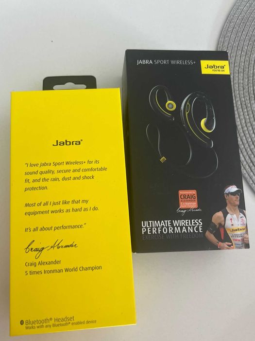 Auriculares Jabra Sport Wireless Bluetooth – NOVOS em caixa