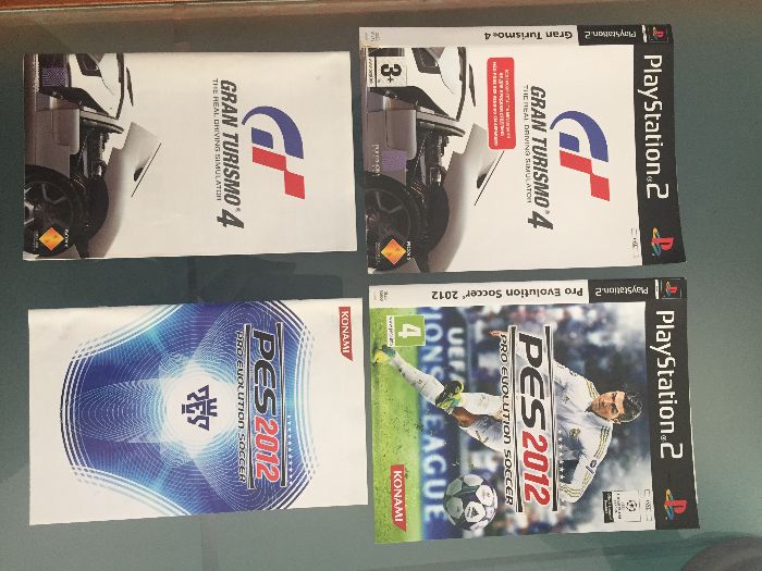 LOTE Capas e manuais (troca)