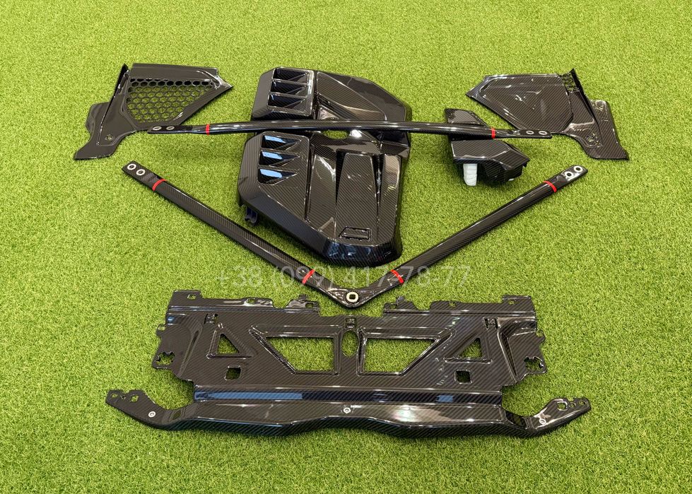 Распорка крышка двигателя карбон M2 M3 M4 BMW G87 G80 G81 G82 G83 G84