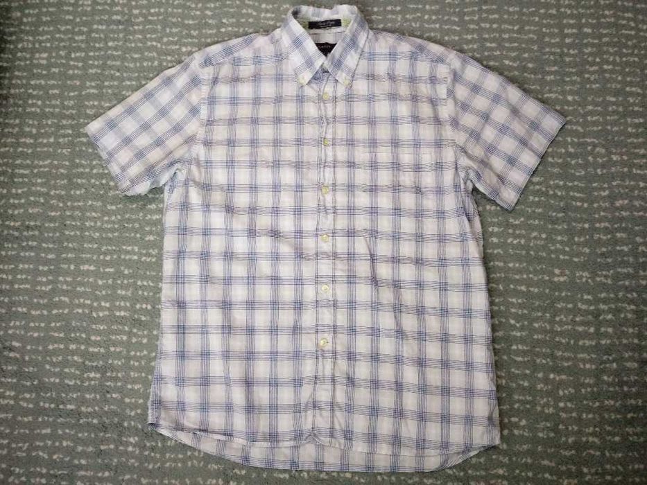 Gant Alassio Poplin regular fit męska koszula krótki rękaw r. M