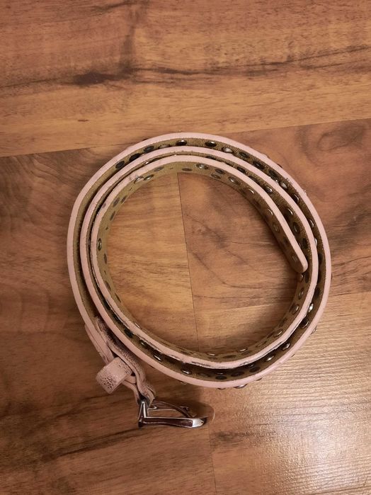 Różowy pasek paseczek rozmiar 80cm