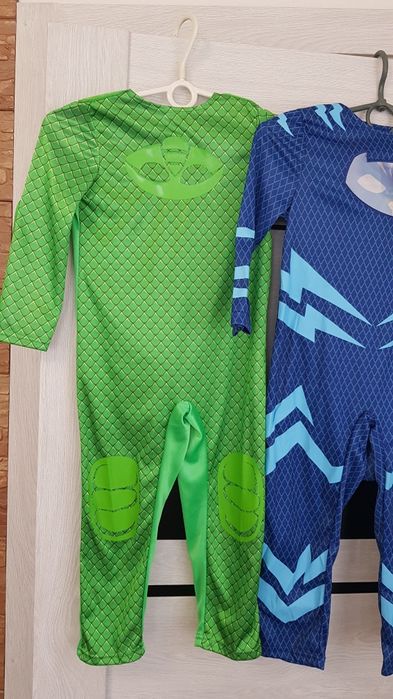 Набор: карнавальний костюм наряд герои в масках Кетбой Гекко cat boy