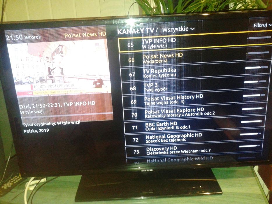 Samsung UE50HU6900 logika K5500 podświetlenie JU6000 płyta  zasilacz