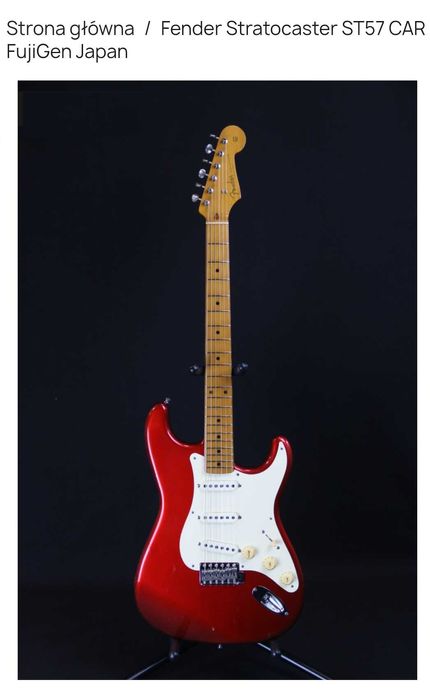 Dla Ciebie wszystko - fender stratocaster japan - w