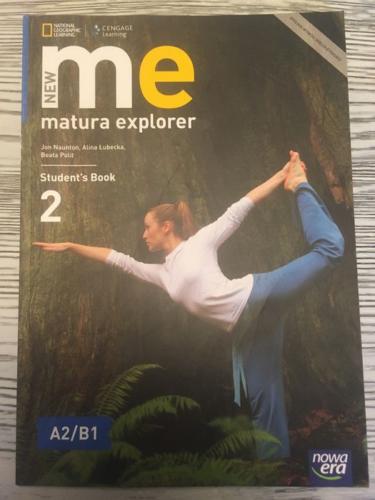 NOWE New me Matura Explorer c 2 podręcznik+ ćwiczenia A2/B1  komplet
