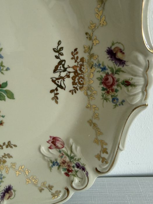 Patera w kwiaty porcelana Schwarzenhammer
