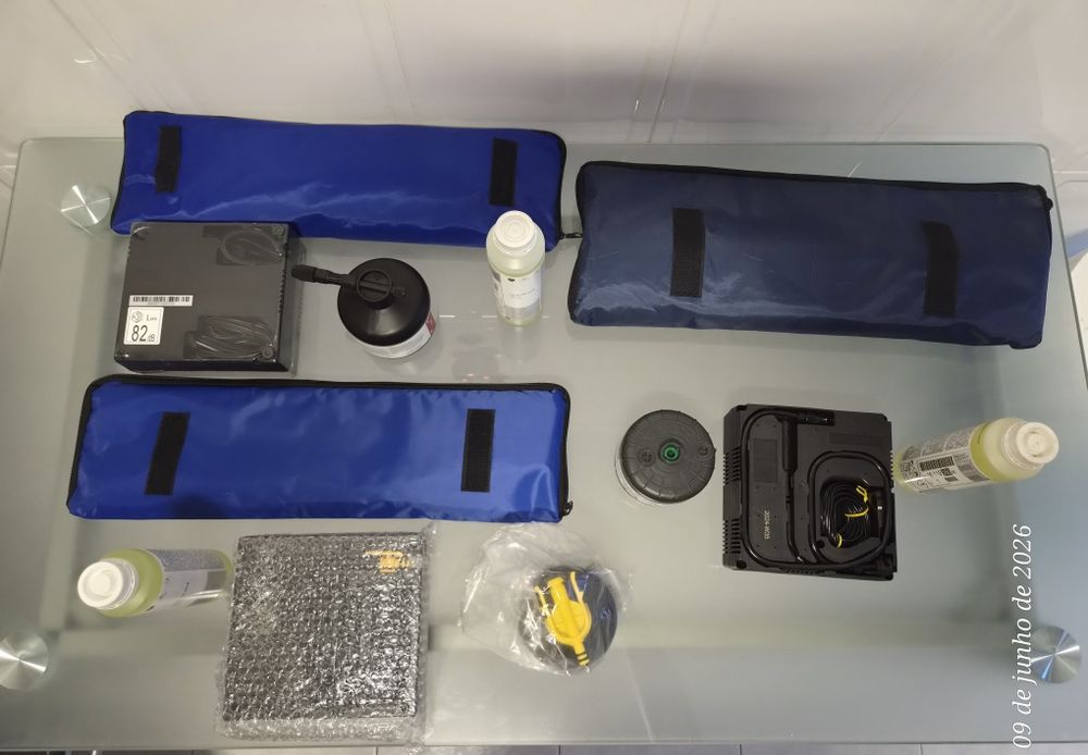 Kit Anti Furo/Compressor+Kit triângulo+Extras