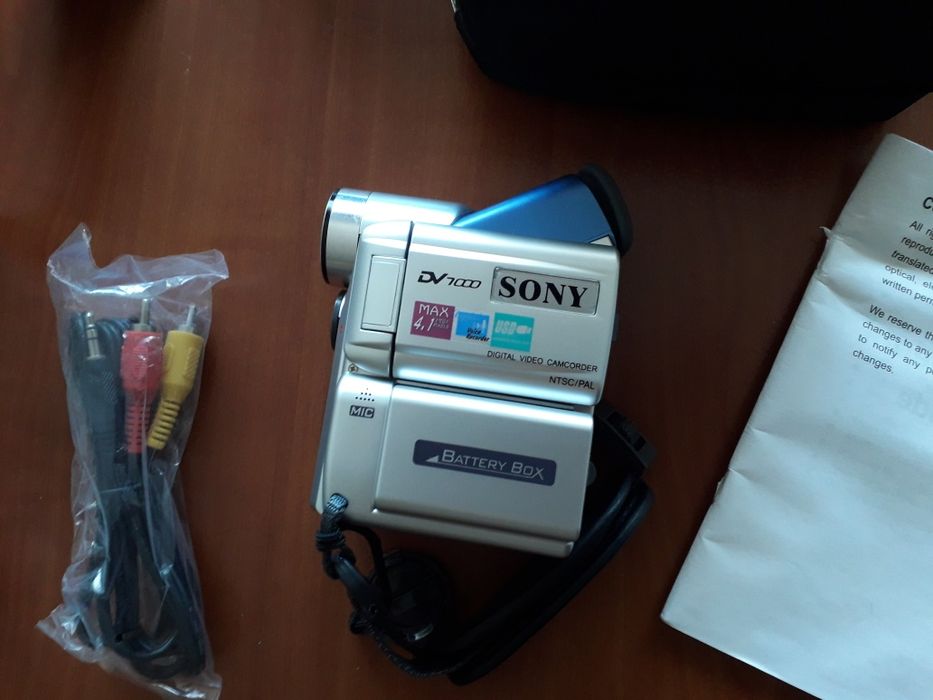 Câmara de filmar marca Sony