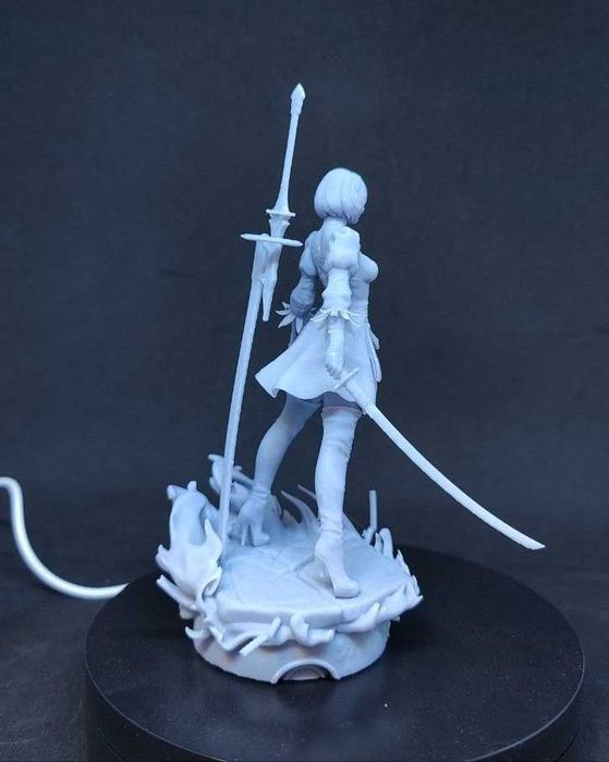 Фигурка 2B (NieR: Automata) 13 см, 3D печать под покраску