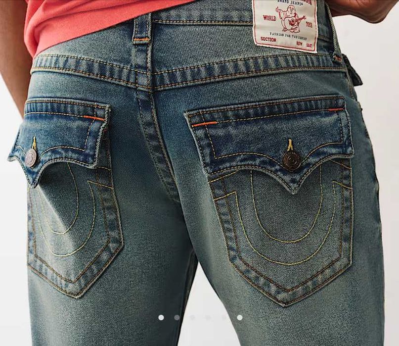 True Religion, мужские джинсы, р. 48-50