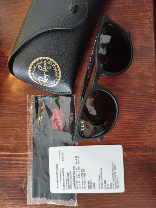 Okulary RayBan progresywne -1.25