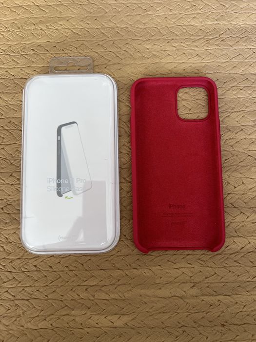 Etui Oryginalne Apple iPhone 11 Pro / Red Nowe Silicone